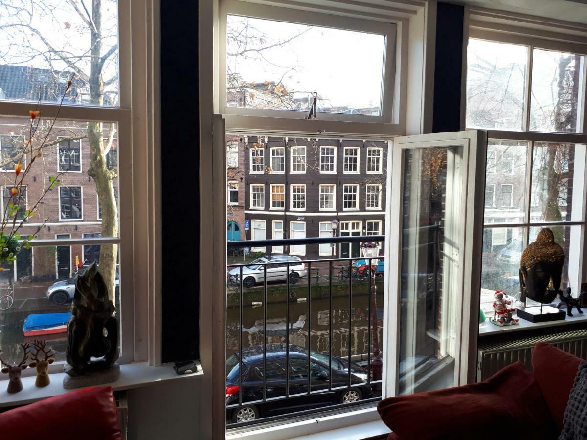 אמסטרדם Jordaan Canal View Apartment מראה חיצוני תמונה